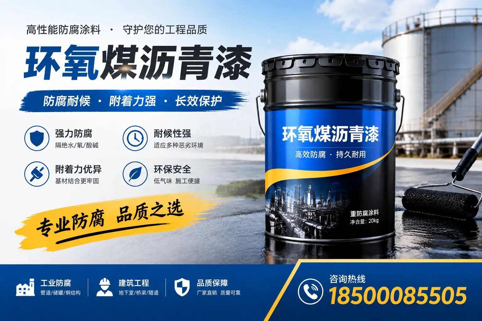 如何选择适合的环氧煤沥青漆?榆林市场选型指南